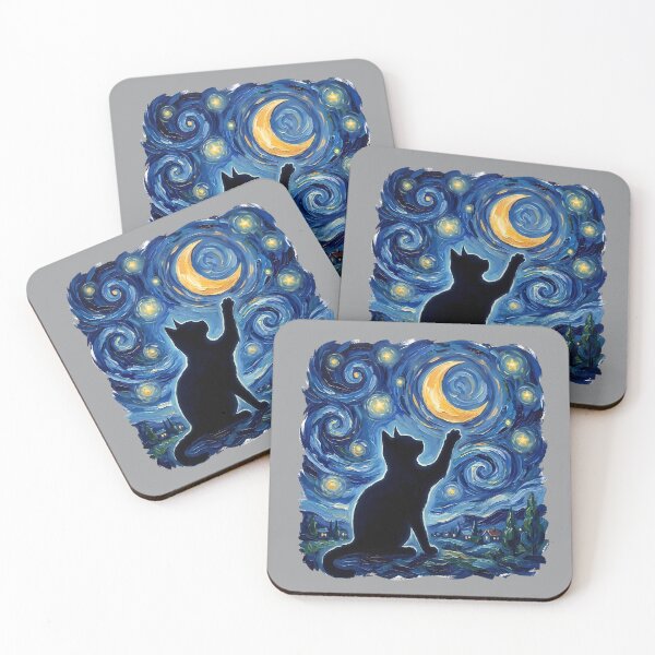 Item preview, Cats in Magical Moments Gifts for Cat Lovers designed and sold by MalwasBasket.