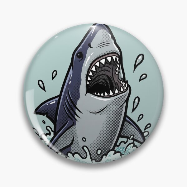 Item preview, Retro Comic Shark Attack Pop Art designed and sold by PerfectTerrible.