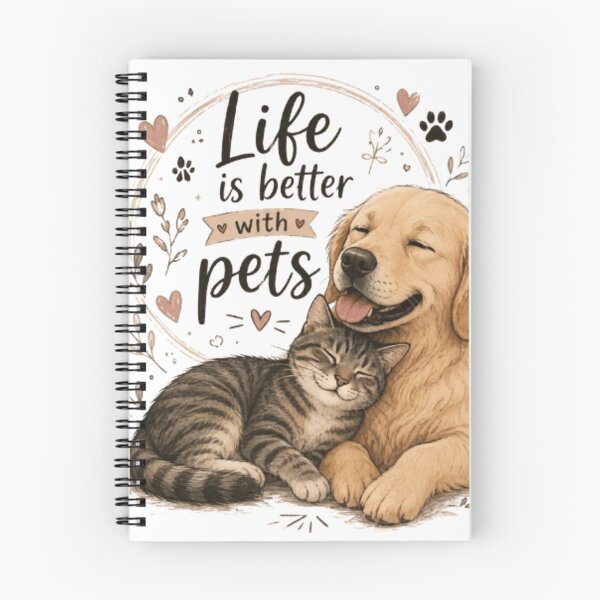Item preview, Life is better with pets designed and sold by GatesShop.