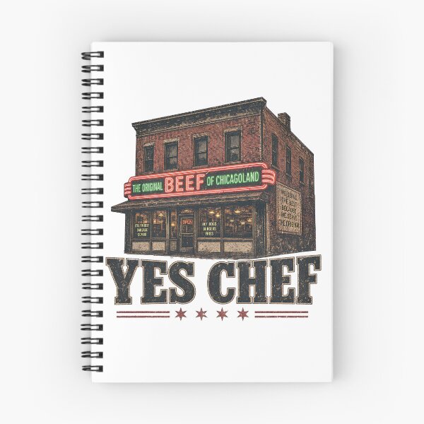 Item preview, Yes Chef | The Original Beef of Chicagoland | Chicago Diner designed and sold by ChaosThreadsCo.