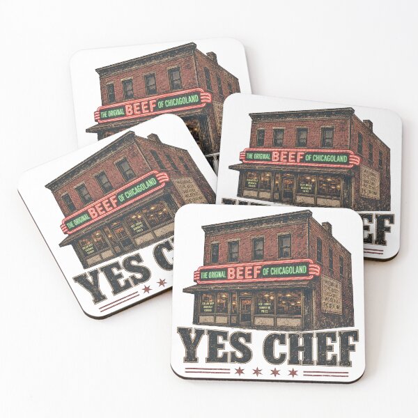 Item preview, Yes Chef | The Original Beef of Chicagoland | Chicago Diner designed and sold by ChaosThreadsCo.