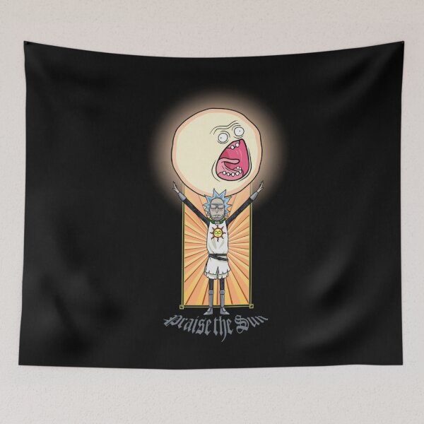 Item preview, Praise The Sun - Screaming Cartoon Crossover Art designed and sold by MrGlayga.