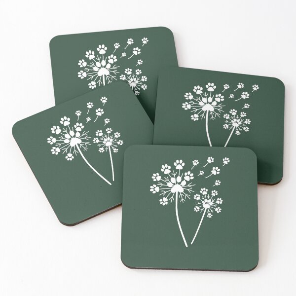 Item preview, White Paw Dandelion Memorial designed and sold by Corvoria.