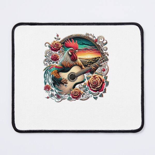 Item preview, Rooster Sunset Roses designed and sold by SiarheiYur.