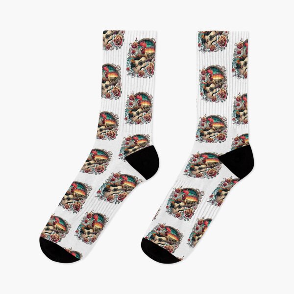 Item preview, Rooster Sunset Roses designed and sold by SiarheiYur.
