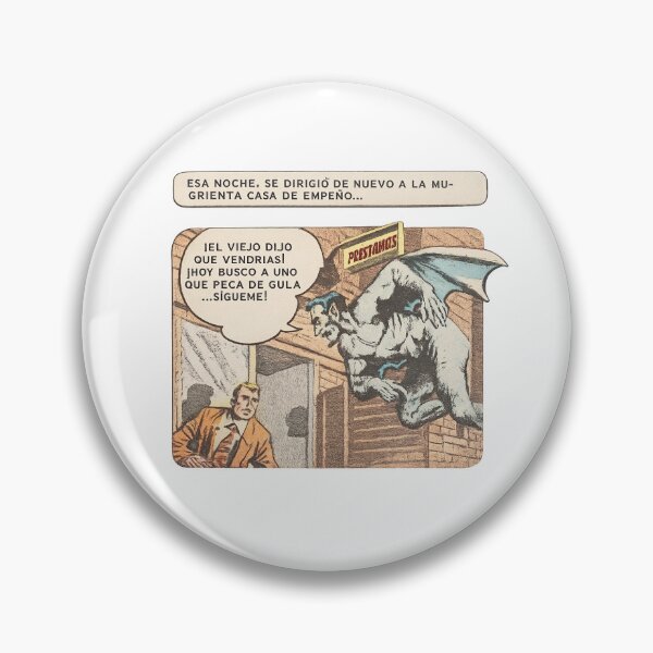 Item preview, Demonio Alado Vintage – Monstruo Gótico de Cómic Retro de Terror Sobrenatural designed and sold by ChiaraBoutiqueArte.