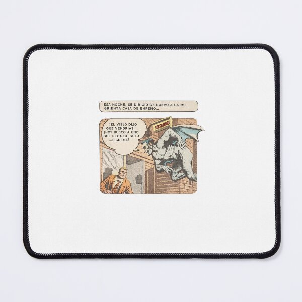 Item preview, Demonio Alado Vintage – Monstruo Gótico de Cómic Retro de Terror Sobrenatural designed and sold by ChiaraBoutiqueArte.