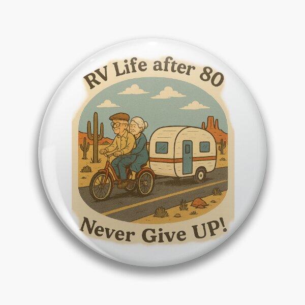Item preview, Humorous Senior RV Life designed and sold by Neka Designs Arizona.