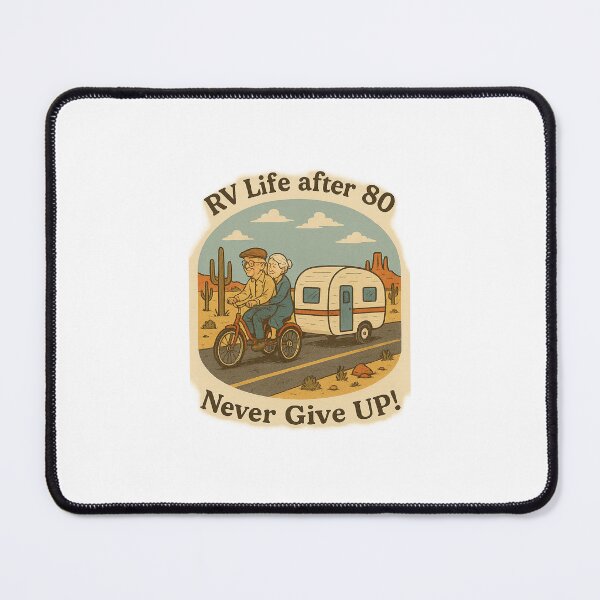 Item preview, Humorous Senior RV Life designed and sold by Neka Designs Arizona.