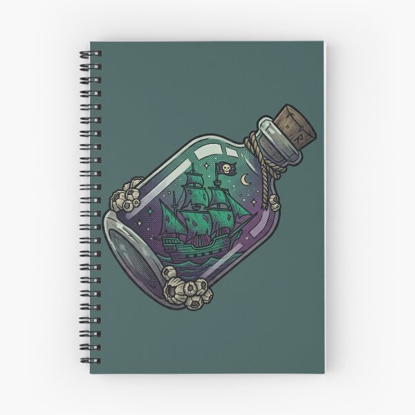Item preview, The Lost Galleon - Fairytale Ship in a Bottle designed and sold by PerfectTerrible.