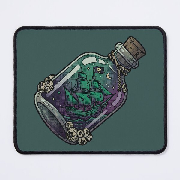 Item preview, The Lost Galleon - Fairytale Ship in a Bottle designed and sold by PerfectTerrible.