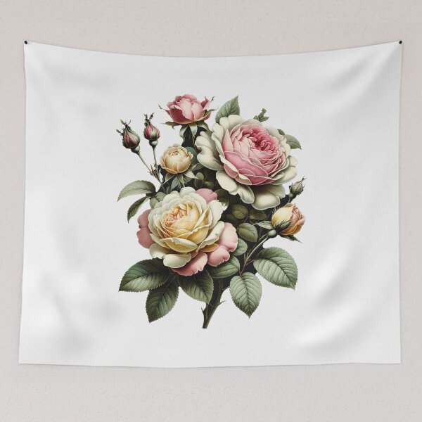 Item preview, Vintage Rose Bouquet designed and sold by SiarheiYur.