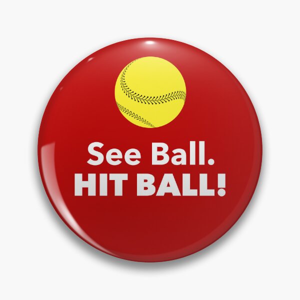 Item preview, Softball - See Ball, Hit Ball! designed and sold by CR8R.