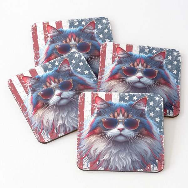 Item preview, PATRIOTIC CAT designed and sold by BKDIGITALSHOP.