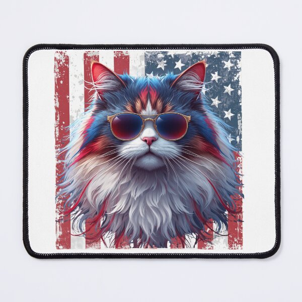 Item preview, PATRIOTIC CAT designed and sold by BKDIGITALSHOP.
