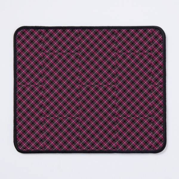 Item preview, Dark Pink Plaid Tartan Diagonal Pattern Aesthetic designed and sold by Cleairydelulu.
