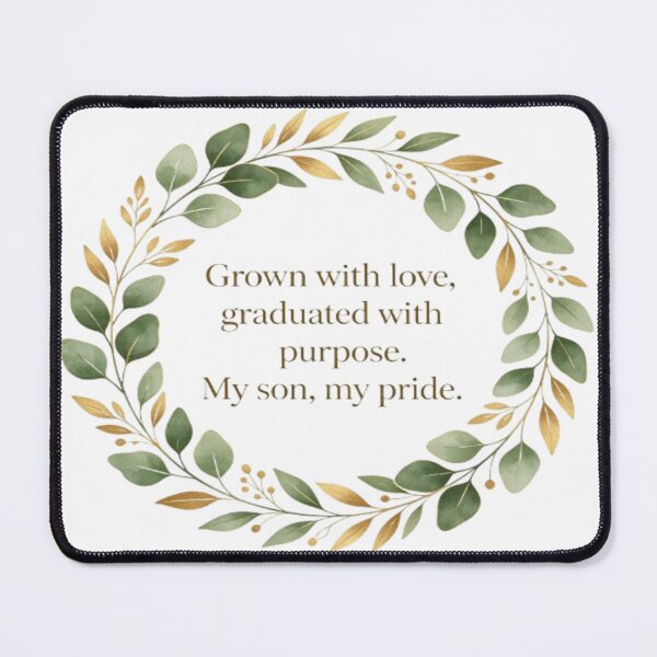 Item preview, Graduated with Purpose – Conscious Gift from Mom designed and sold by Cristhian Almanza.