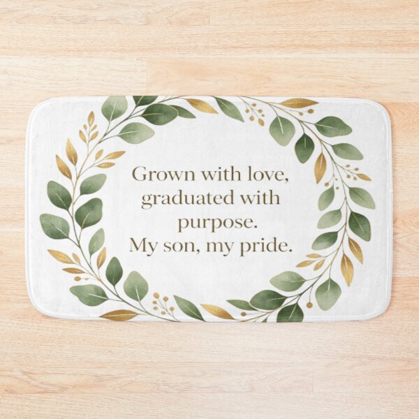 Item preview, Graduated with Purpose – Conscious Gift from Mom designed and sold by Cristhian Almanza.
