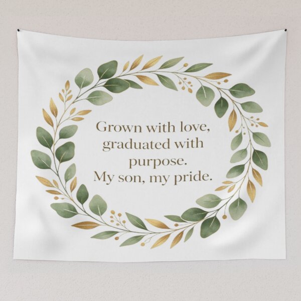 Item preview, Graduated with Purpose – Conscious Gift from Mom designed and sold by Cristhian Almanza.