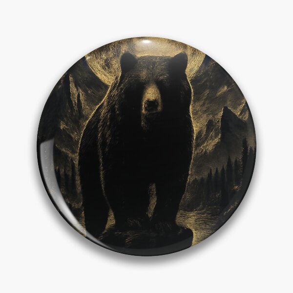 Item preview, Moonlit Bear Guardian designed and sold by PiotroInk.