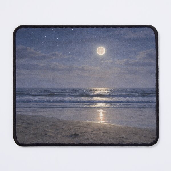 Item preview, Ocean Shores WA at night designed and sold by PNWSiren.