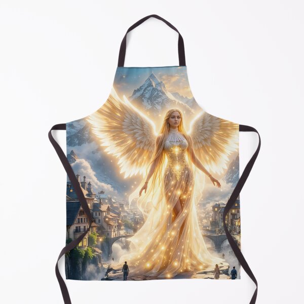 Item preview, The dawn of eternity in the golden wings of pure light designed and sold by KunstGeist.