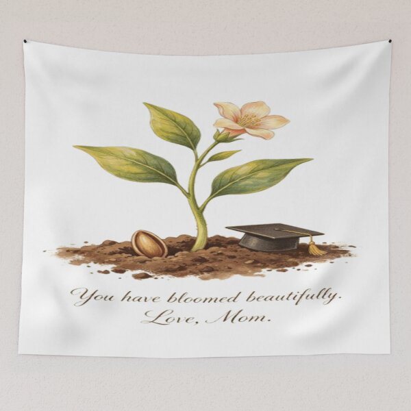 Item preview, Bloomed Beautifully – Conscious Graduation Gift from Mom designed and sold by Cristhian Almanza.