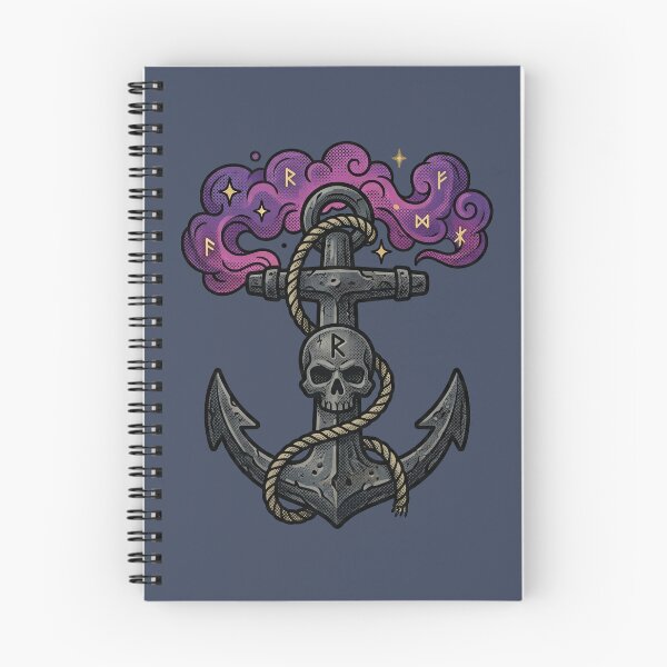 Item preview, The Abyssal Anchor - Mystic Occult Pirate Skull designed and sold by PerfectTerrible.