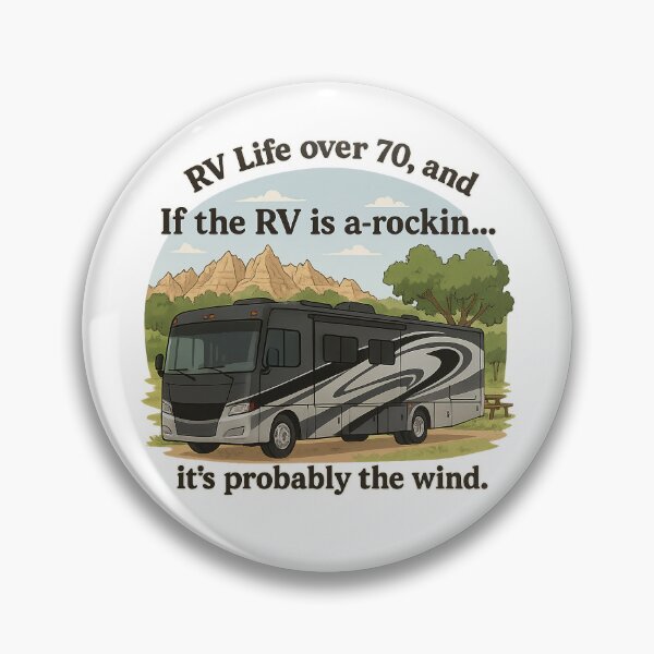 Item preview, Humorous Senior RV Life designed and sold by Neka Designs Arizona.