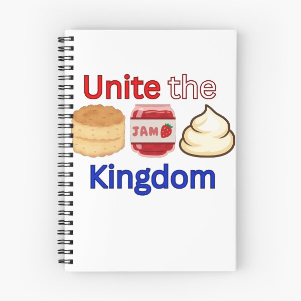 Item preview, Unite the Kingdom scone jam and cream design designed and sold by mags_tags.