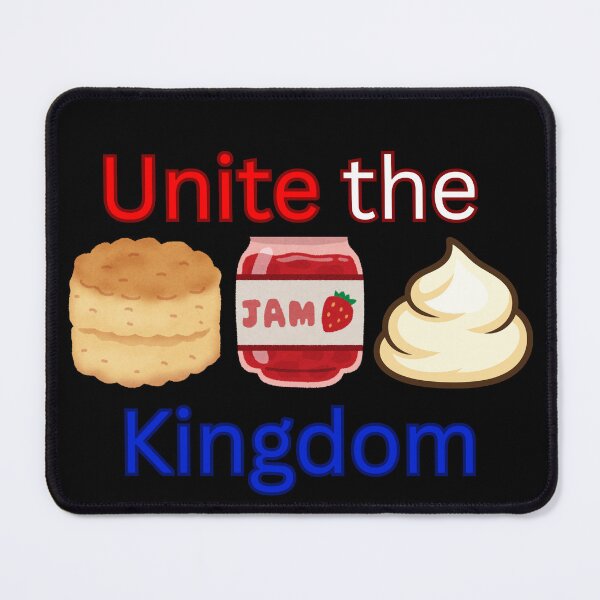 Item preview, Unite the Kingdom scone jam and cream design designed and sold by mags_tags.