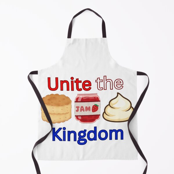 Item preview, Unite the Kingdom scone jam and cream design designed and sold by mags_tags.