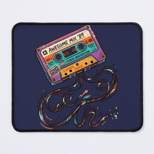 Item preview, Awesome Mix 89 Retro Cassette Tape Summer Jamz 80s Music designed and sold by RetroRewind Studio.