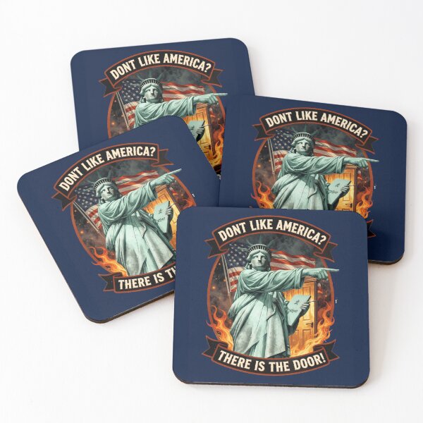 Item preview, DON'T LIKE AMERICA  There Is The Door! - American Patriot designed and sold by EverClassic.
