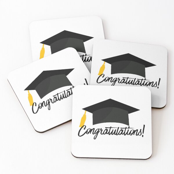 Item preview, Congratulations Graduation Design with Graduation Cap | Graduate Celebration Gift designed and sold by ChooseAndPrint.
