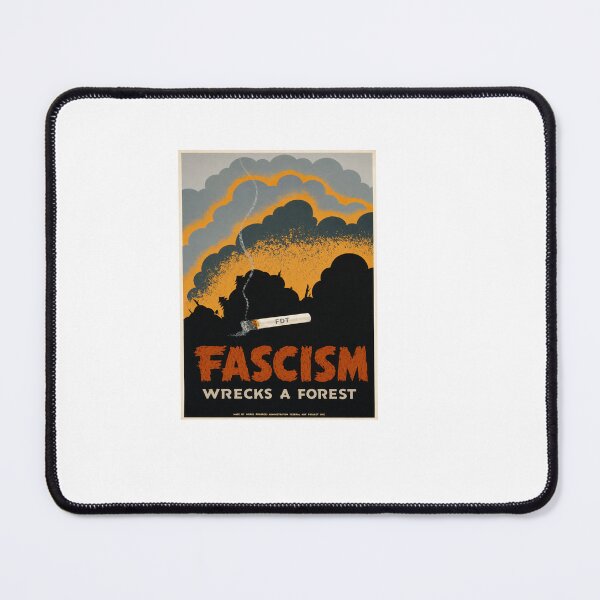 Item preview, Fascism wrecks forests designed and sold by Antifascist.