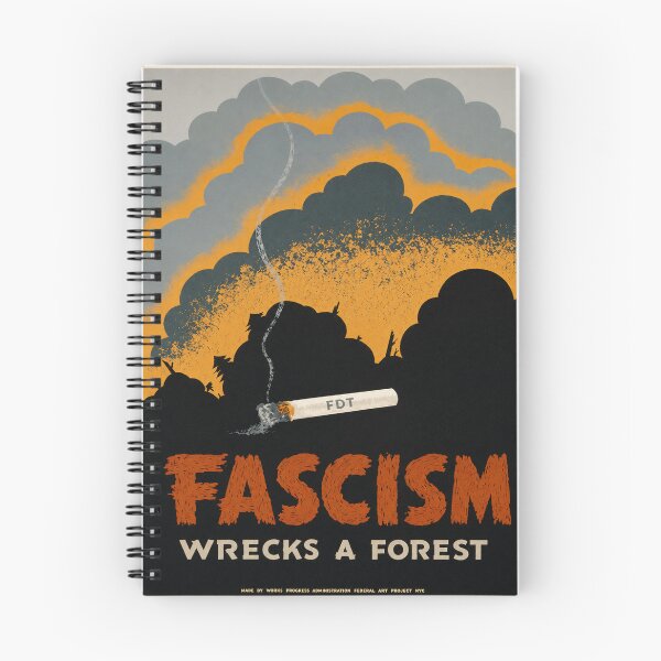 Item preview, Fascism wrecks forests designed and sold by Antifascist.