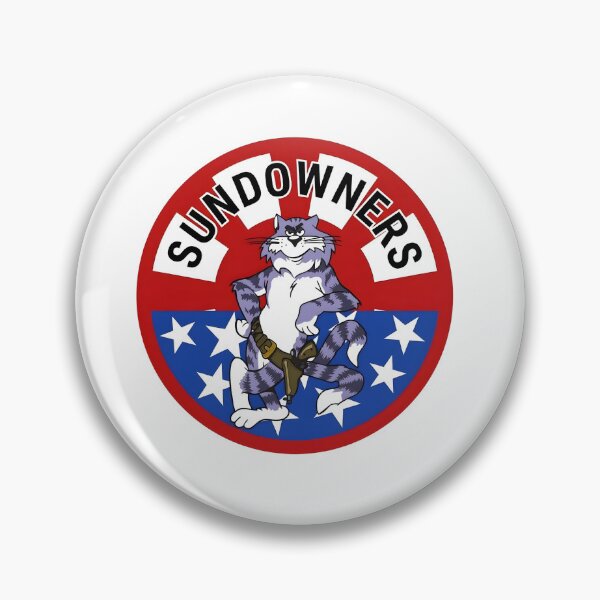 Item preview, US Navy VF-111 "Sundowners" Fighter Squadron Insignia designed and sold by CharlieDesings.