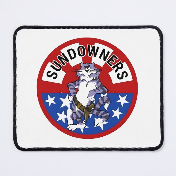 Item preview, US Navy VF-111 "Sundowners" Fighter Squadron Insignia designed and sold by CharlieDesings.