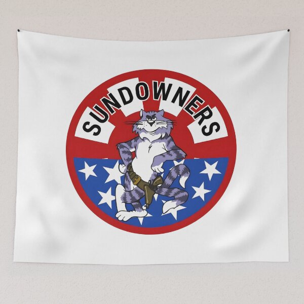 Item preview, US Navy VF-111 "Sundowners" Fighter Squadron Insignia designed and sold by CharlieDesings.