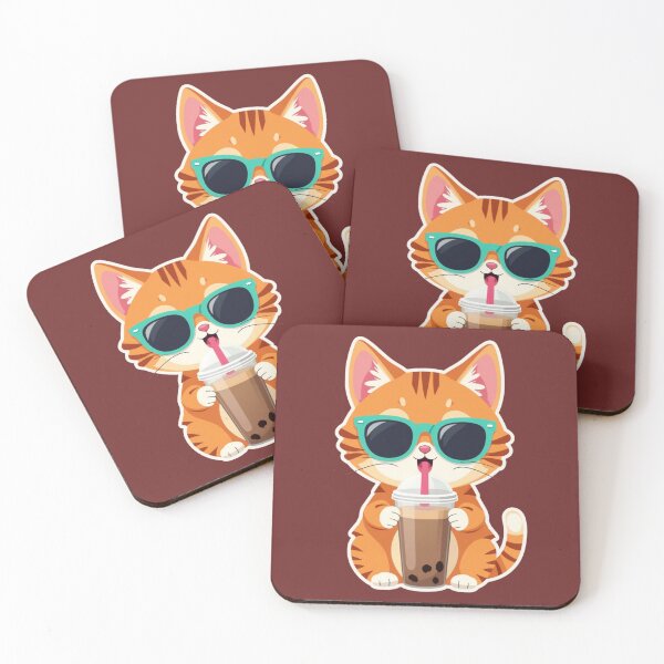Item preview, Happy Cats Enjoying Cozy Moments Gifts for Cat Lovers designed and sold by MalwasBasket.