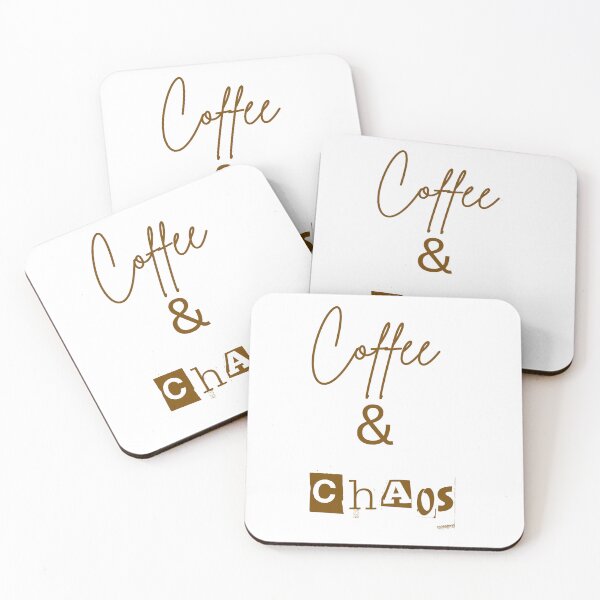 Item preview, Coffee & Chaos designed and sold by InkForAll.