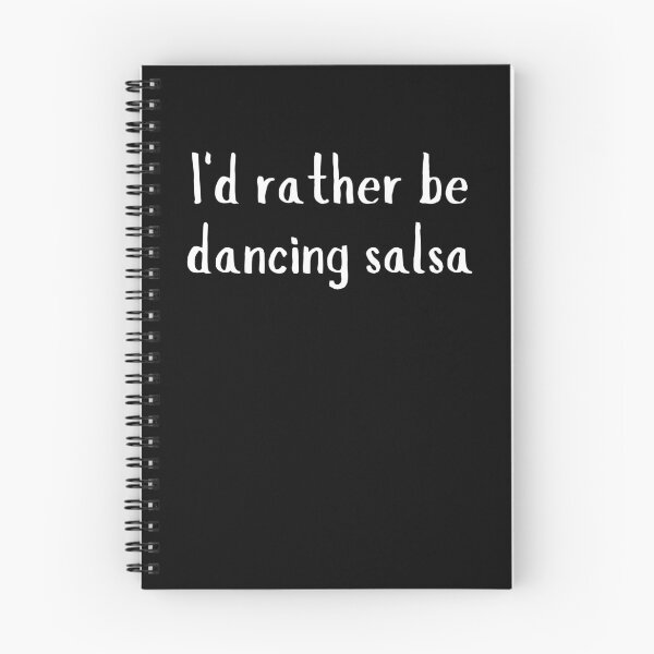 Item preview, I'd rather be dancing salsa designed and sold by Origaminimal.