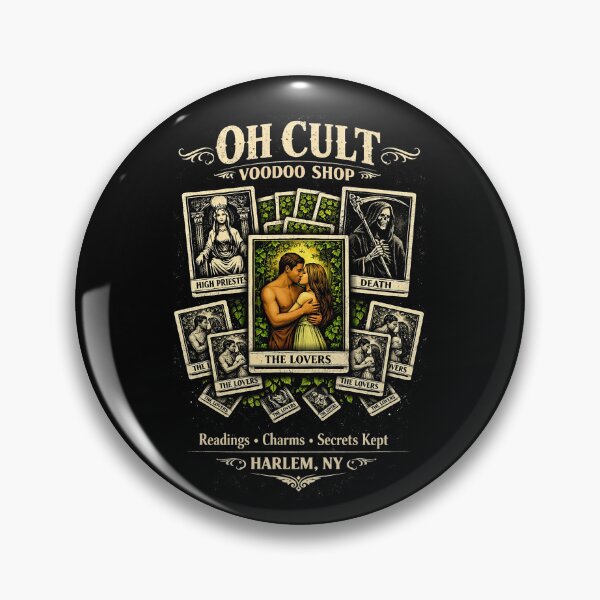 Item preview, Oh Cult Voodoo Shop – Mystic Tarot & Occult designed and sold by Omaha Jones T-Shirts and More.