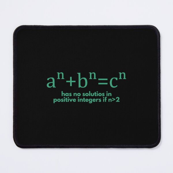 Item preview, Fermat's Last Theorem Math Equation Funny Geek Quote designed and sold by Grace-Cop.