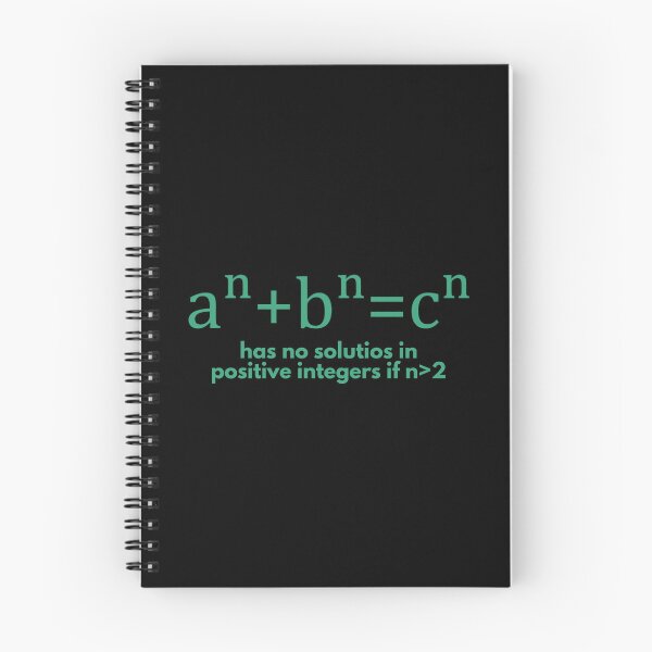 Item preview, Fermat's Last Theorem Math Equation Funny Geek Quote designed and sold by Grace-Cop.