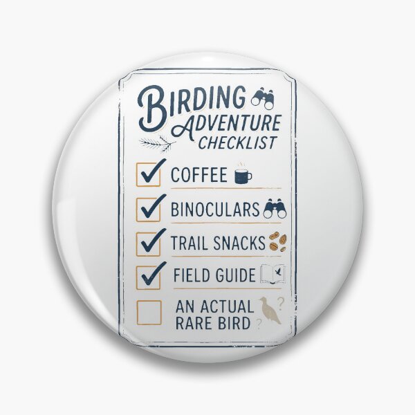 Item preview, Birding Adventure Checklist designed and sold by Ink & Void Co..