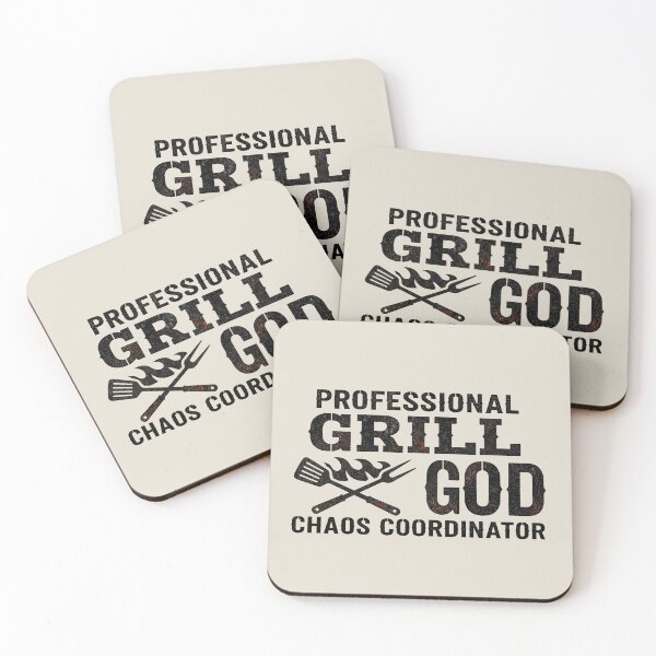 Item preview, Professional Grill God Chaos Coordinator Vintage designed and sold by GrafTeesLab.