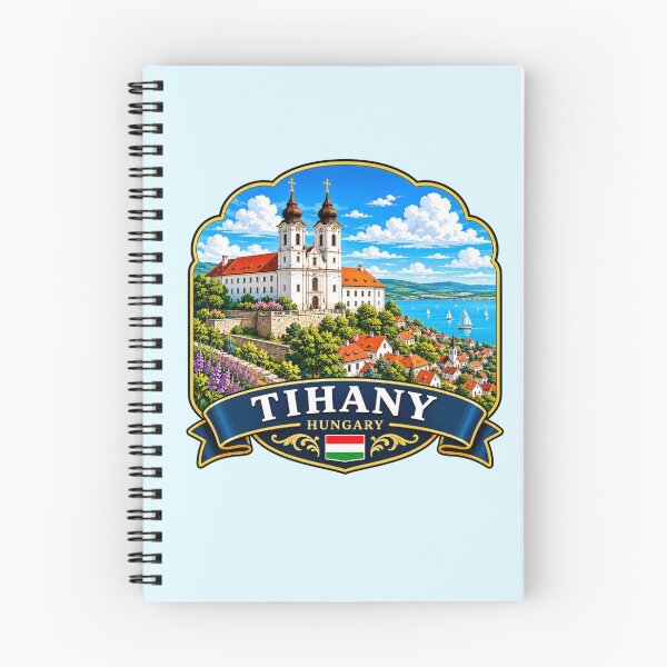 Item preview, Tihany, Hungary - Abbey & Lake Balaton designed and sold by Myra365Art.