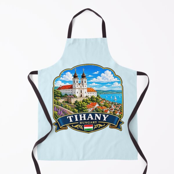 Item preview, Tihany, Hungary - Abbey & Lake Balaton designed and sold by Myra365Art.